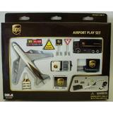 UPS Airport Die Cast Playset (12pc Set)