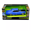 Maisto 1966 Chevrolet Chevelle SS 396 Blue Classic Muscle 1-24 Diecast Model Car