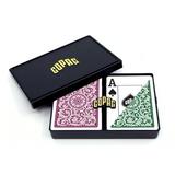 Copag 1546 Green Burgundy Poker Size Jumbo Index