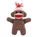 Schylling Toys Baby Sock Monkey Brown #BSMB