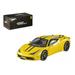 Ferrari 458 Italia Speciale Yellow Elite Edition 1/43 Diecast Car Model by Hot Wheels