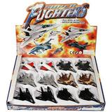 Super Flighters Airplanes Diecast Airplane Package - Box of 12 assorted 4.75 Inch Scale Diecast Model Planes