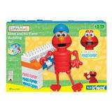 Kid Knex Plaza Sesamo Elmo y su Piano Jeugo de Construccion 47 pcs