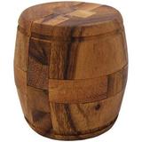 Beer Barrel Antique Style - Brain Teaser Wooden Puzzle