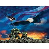 Grand Old Flag a 500-Piece Jigsaw Puzzle by Sunsout Inc.