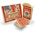 Magic Makers - Faded Rider Back - Red Bicycle Deck - Playing Cards