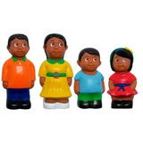 Get Ready Kids Play Figures 5 Inches Hispanic Family Set of 4