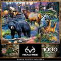 MasterPieces 1000 Piece Jigsaw Puzzle - Wild Living - 19.25 x26.75