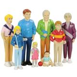 Caucasian Doll Family 8Pc