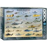 Eurographicspuzzles Transportation & Aviation - Military Helicopters - Jigsaw Puzzle - 1000 Pieces