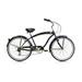 Wonder Wheels 26 In. Beach Cruiser Shimano Tx-35 7 Speed Bicycle Bike V-Brake Stainless Steel Spokes One Piece Crank Alloy Matte Black Rims 36 H With Fender - Dark Blue & Black