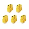 HobbyFlip RC Female XT60 Connectors Plugs Power Li-Po Battery Lead (5pcs/bag) Compatible with DJI S900