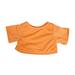 Orange T-Shirt Teddy Bear Clothes Fits Most 14 -18 Build-a-bear and Make Your Own Stuffed Animals