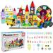 Picasso Tiles 300pc Master Builder Kit Magnetic Kids Toy Building Block Set Multicolor