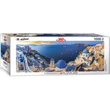 Santorini Greece Panoramic 1000-Piece Puzzle