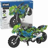 K NEX Mega Motorcycle Building Set - Ages 9+ - 456 parts - Working Suspension Authentic Replica Model