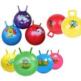 1 Kids Inflatable Hopper Ball Hippity Hop Bouncy Jumping Ride Toy Bouncer Handle