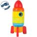 Small Foot Wooden Toys - Colorful Rocket Shaped Stacking Toys