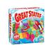 Game Zone Great States Geography Board Game Multiplayer Activity Game for Children ages 7 and above