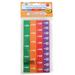 Learning Advantage Fraction/Decimal Tiles - Set of 51 - Double-Sided Rainbow Tiles