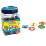 EurekaÂ® Dr. Seussâ„¢ Counting and Sorting Chips With Storage Tub