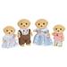 Calico Critters Yellow Labrador Family Set of 4 Collectible Doll Figures