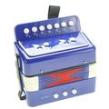 Bisontec Children s Musical Instrument Accordion (Blue) PS130 Blue