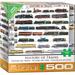 History of Trains 500-Piece Puzzle