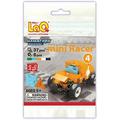 LaQ Hamacron Mini Racer 4 Building Set Orange