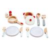 Hape Cook & Serve Wooden Kitchen Accessory Playset 13 Pieces