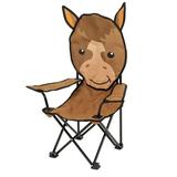Pacific Play Tents Hudson the Horse Chair - Child s Polyester Folding Outdoors Camping Chair
