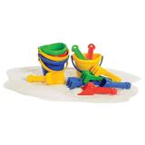 Kaplan Early Learning 4 Mini Sand Bucket Set - 12 Pcs