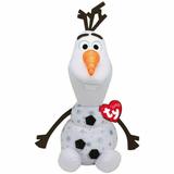 Ty Beanie Babies Frozen 2 Olaf Snowman Sparkle Plush Stuffed Animal Plush (LARGE Size - 17 inch)