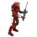 halo 2 series 4 figure: red spartan with white trim