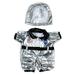 Astronaut Costume Outfit Teddy Bear Clothes Fit 14 - 18 Build-a-bear Vermont Teddy Bears and Make Your Own Stuffed Animals