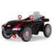 Little Tikes Jett Car Racer Ride-on Pedal Car in Black and Red Adjustable Seat Back Dual Handle Rear Wheel Steering - Kids Boys Girls Ages 3 to 7 Years