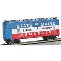 17038 40 Boxcar BAR State of Maine Products 5226 HO Multi-Colored