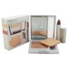 Superpowder Double Face Powder Travel Club Kit by Clinique for Women - 2 Pc Kit 0.28oz SuperPowder Double Face Powder - # 02 Matte Beige, 0.14oz Long Last Lipstick - # 12 Blushing Nude Soft Shine