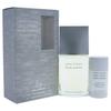 Issey Miyake L'Eau d'Issey Pour Homme Cologne Gift Set for Men, 2 Pieces