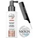 Nioxin SYSTEM 3 Color-Safe Scalp & Hair TREATMENT for Colored Hair, Light Thinning (with Sleek Steel Pin Tail Comb) (System 3-6.76 oz/200 ml) - System 3-6.76 oz/200 ml