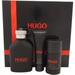 Hugo Just Different by Hugo Boss for Men - 3 Pc Gift Set 4.2oz EDT Spray, 2.4oz Deodorant Stick, 1.6oz Shower Gel