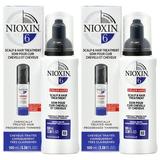 Nioxin System 6 Scalp Treatment For Medium/Coarse Natural Noticeably Thinning Hair 3.38oz (Pack of 2)