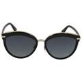 Christian Dior Offset Sunglasses WR786 57 Black Frame Grey Gradient Lenses