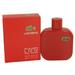 EAU DE LACOSTE L.12.12 ROUGE * Lacoste 3.3 oz / 100 ml EDT Men Cologne Spray