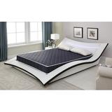 6" Navy Blue Twin Foam Mattress Covered in a Stylish Waterproof Fabric