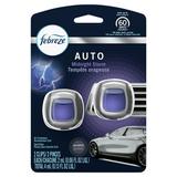 Febreze Car Odor Eliminating Air Freshener Midnight Storm 2 Count