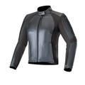 Alpinestars Stella Vika V2 Womens Leather Motorcycle Jacket Metallic Blue 40 EUR