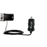 Gomadic Intelligent Compact Car / Auto DC Charger suitable for the Sony Music Video Recorder HDR-MV1 - 2A / 10W power at half the size. Uses Gomadic T