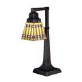 Meyda Tiffany - 27657 - One Light Desk Lamp - Prairie Corn - Ha Burgundy Beige-60pack