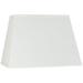 Springcrest Ivory Linen Large Rectangular Lamp Shade 14 Wide x 6 Deep at Top and 18 Wide x 12 Deep at Bottom and 12 Height (Spider) Replacement